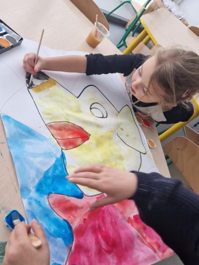 Portret kubusia puchatka w nurcie kubizmu.jpg