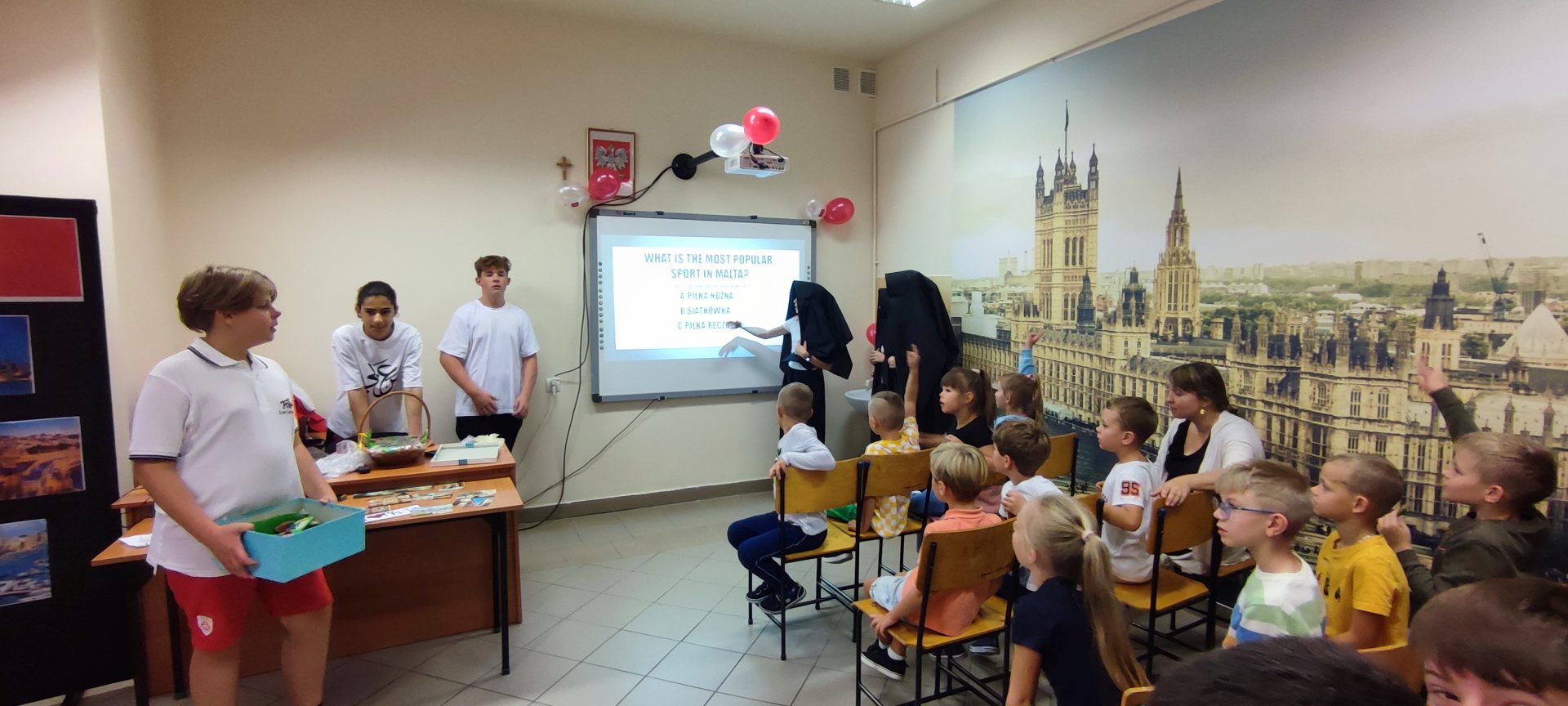 Uczniowie przeprowadzą quiz o Malcie