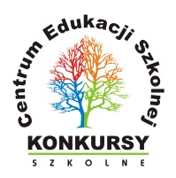 Logo konkursu Albus - kolorowe drzewo z z napisem centrum edukacji szkolnej