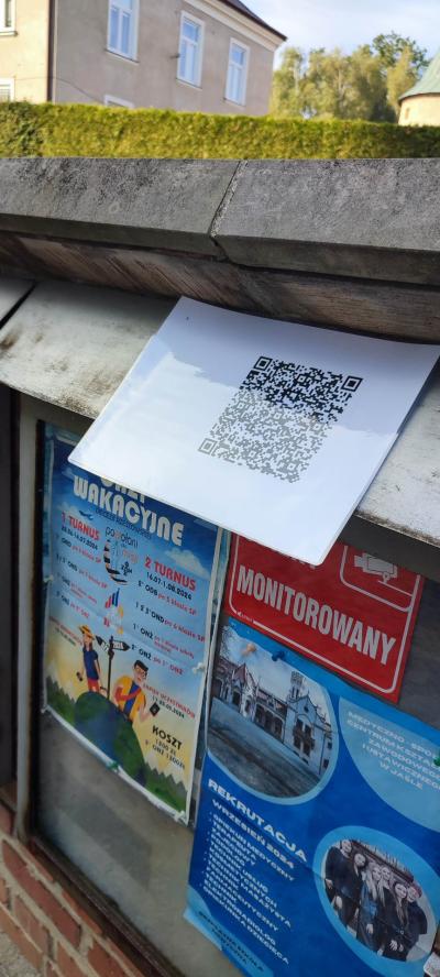 Gra z kodami QR i zwiedzanie zabytków miasta