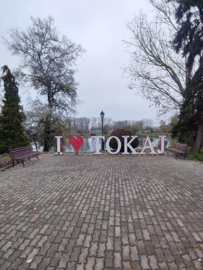 Napis I love Tokaj