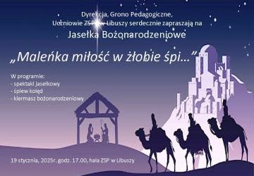 Plakat Jasełek Bożonarodzeniowych