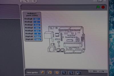 Uczeń programuje model inżynieryjny