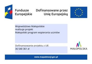 plakat Małopolskiego Programu Wspierania Uczniów plakat Małopolskiego Programu Wspierania Uczniów