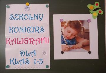 Napis konkurs Kaligrafii Napis konkurs Kaligrafii