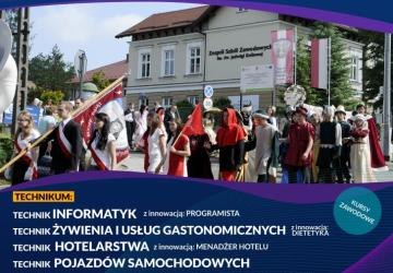 Plakat informacyjny Zespołu szkół Zawodowych w Bieczu Plakat informacyjny Zespołu szkół Zawodowych w Bieczu