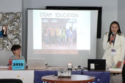 Konferencja STEAM  - wystąpienie koordynatora Erasmus+