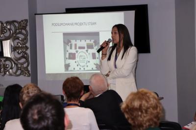 Konferencja STEAM - podsumowanie działań projektowych