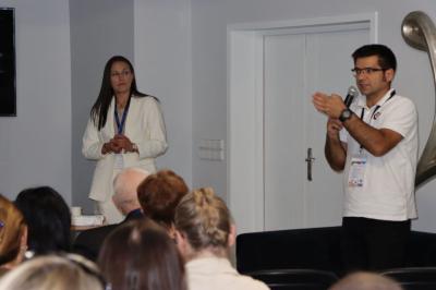 Konferencja STEAM - wystąpienie pracownika GEN Jasło