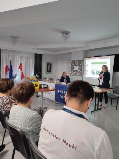 Konferencja STEAM - wystąpienie prelegentek