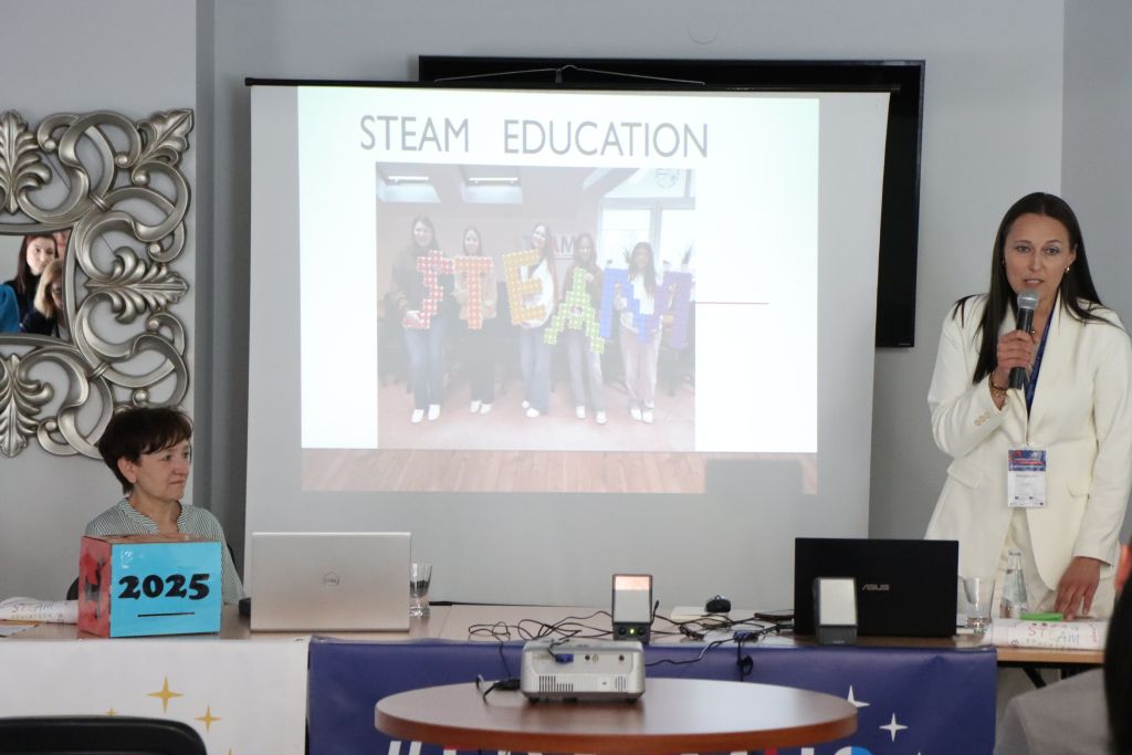 Konferencja STEAM  - wystąpienie koordynatora Erasmus+
