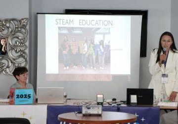 Konferencja STEAM  - wystąpienie koordynatora Erasmus+