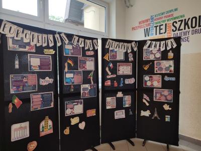 Gazetka szkolna przygotowana przez członków Klubu Europejskiego.