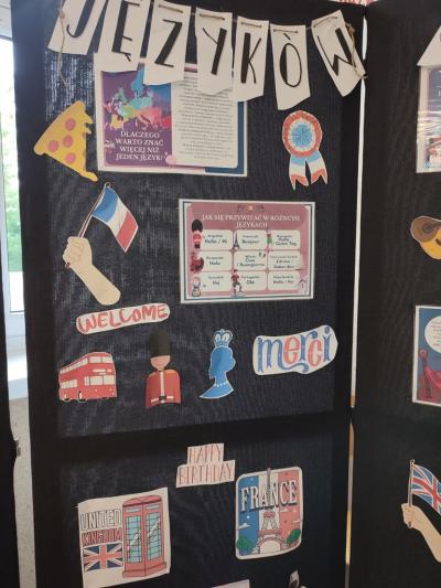 Gazetka szkolna przygotowana przez członków Klubu Europejskiego.