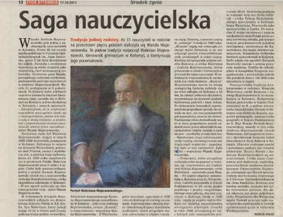 O rodzinie Majeranowskich
