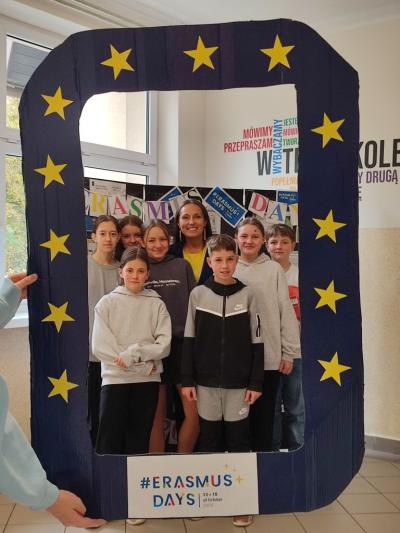 Erasmus Days Team wraz z opiekunem