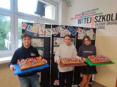 Członkowie Klubu Europejskiego w akcji Erasmus Days