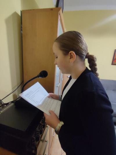 Audycja z okazji Erasmus Days prowadzona przez członków Klubu Europejskiego