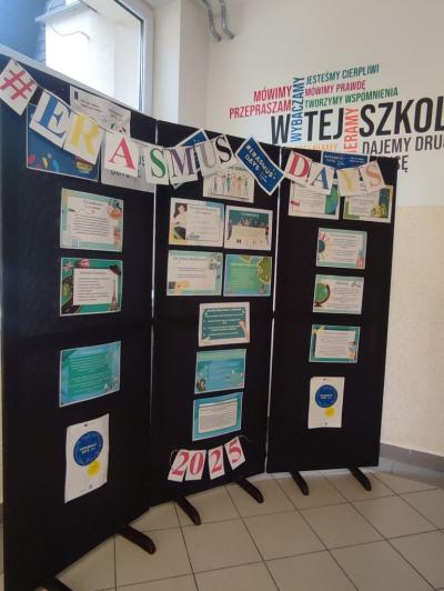 Gazetka szkolna  zokazji erasmus Days