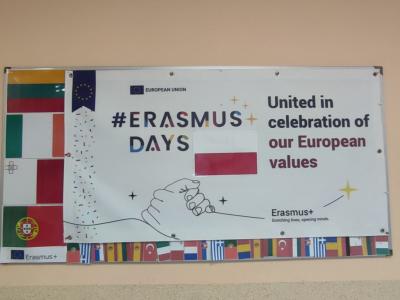 Gazetka ścienna Erasmus Days