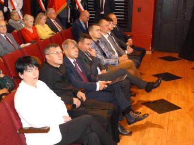 Goście zaproszenia na gminne obchody Święta Edukacji Narodowej.