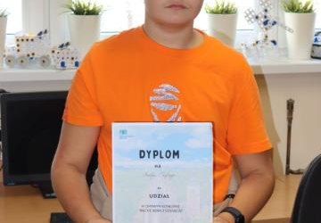 Uczeń ZSP w Libuszy