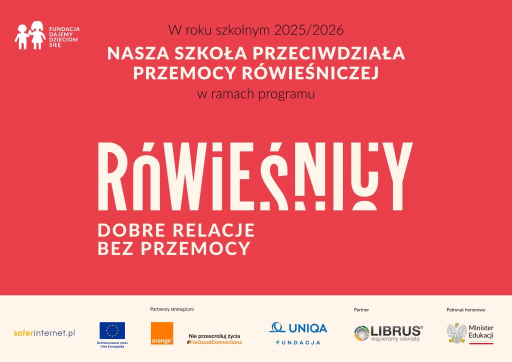 RÓWIEŚNICY 25 Zaświadczenie przystąpienia do programu