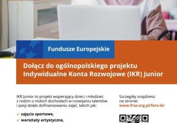 Plakat programu IKR Junior