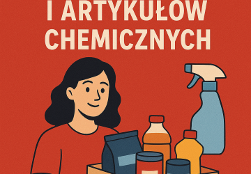 Grafika z napisem: zbiórka żywności