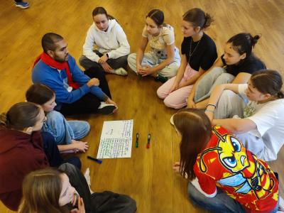 Zajęcia z komunikacji językowej -w parach i grupach