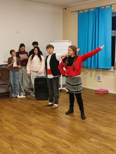 Pokazy talentów w wykonaniu uczniów