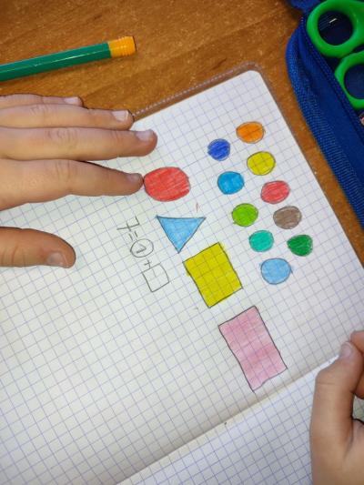 Poznajemy figury geometryczne i kodujemy działania