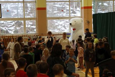 spotkanie z białym misiem