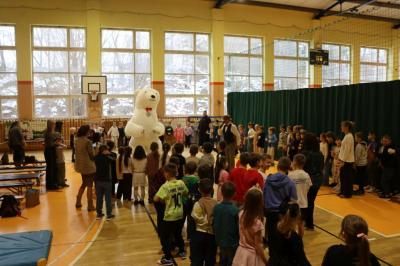 spotkanie z białym misiem