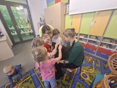 bliskie spotkanie z kotkiem