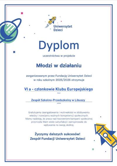 Zdjęcia dyplomów