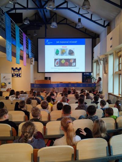 Spotkanie uczniów ZSP Libusza z naukowcem