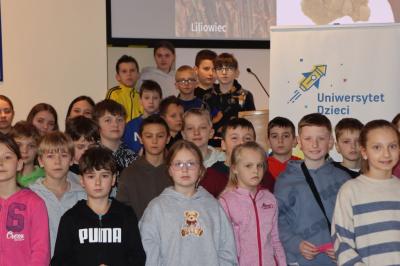 Zdjęcie grupowe w Auli Politechniki Krakowskiej