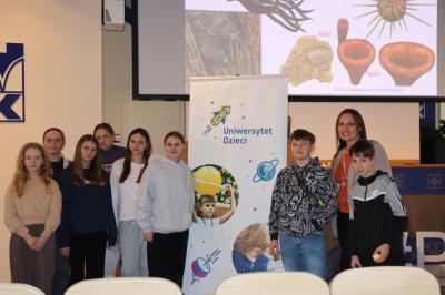 Zdjęcie grupowe w Auli Politechniki Krakowskiej