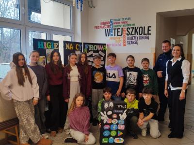 Spotkanie z policjantem - cyberbezpieczeństwo