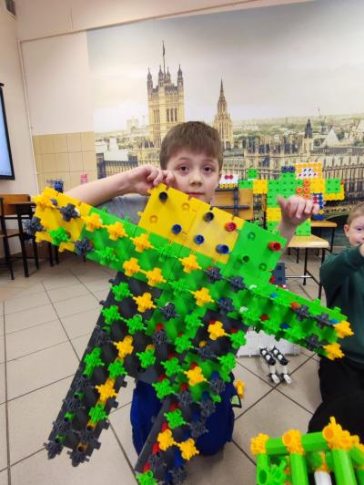 Modele wykonane z klocków Korbo