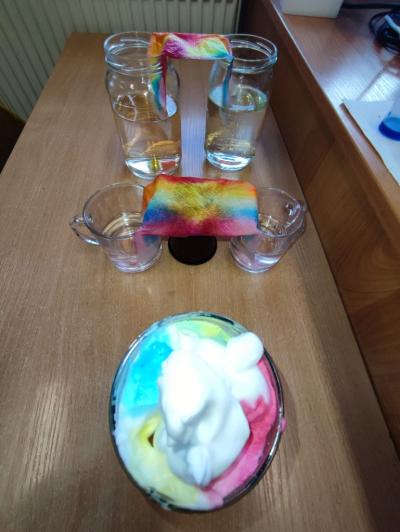 Eksperymenty z efektem wow - woda, barwniki, papier i eksplozje z piany