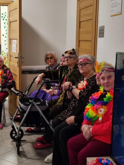 Bal karnawałowy z Seniorami w Dziennym Ośrodku Wsparcia w Libuszy