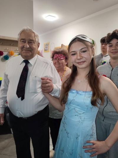 Bal karnawałowy z Seniorami w Dziennym Ośrodku Wsparcia w Libuszy