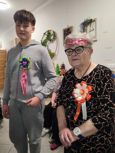 Bal karnawałowy z Seniorami w Dziennym Ośrodku Wsparcia w Libuszy