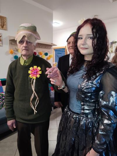 Bal karnawałowy z Seniorami w Dziennym Ośrodku Wsparcia w Libuszy