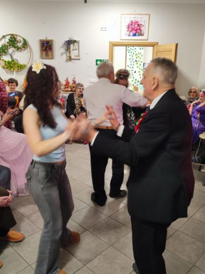 Bal karnawałowy z Seniorami w Dziennym Ośrodku Wsparcia w Libuszy