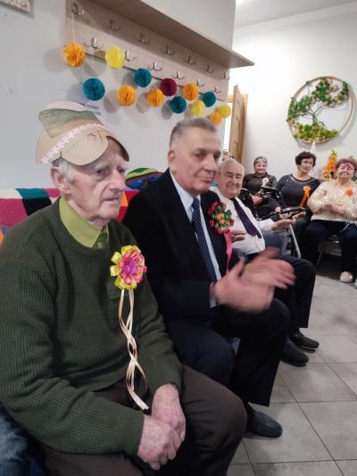 Bal karnawałowy z Seniorami w Dziennym Ośrodku Wsparcia w Libuszy