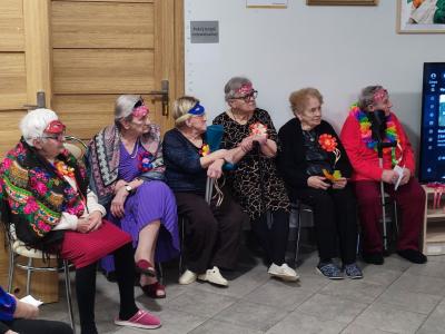 Bal karnawałowy z Seniorami w Dziennym Ośrodku Wsparcia w Libuszy