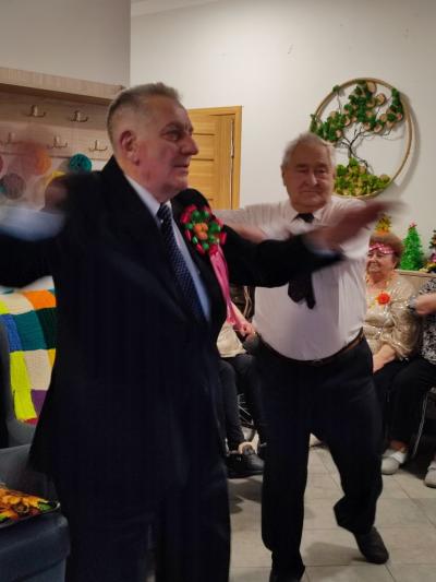 Bal karnawałowy z Seniorami w Dziennym Ośrodku Wsparcia w Libuszy